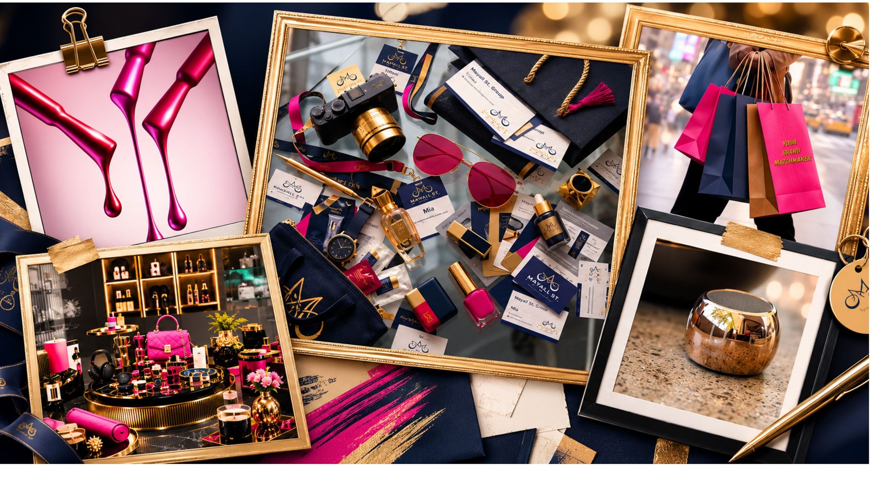 Mayall St. Group brand collage